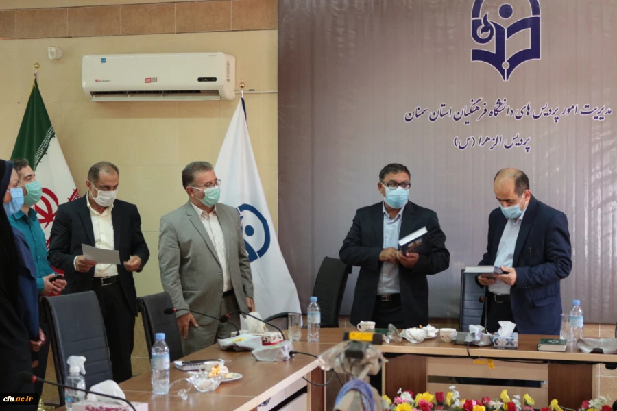 بازدید معاونت دانشجویی سازمان مرکزی از پردیس های استان سمنان 8