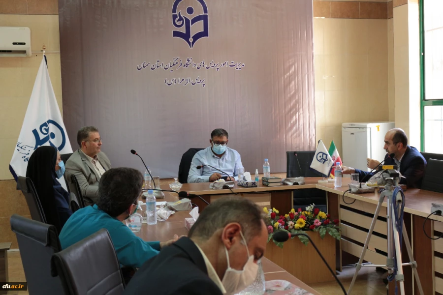 بازدید معاونت دانشجویی سازمان مرکزی از پردیس های استان سمنان 9