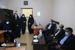 بازدید دکتر انصاری راد معاون دانشجویی دانشگاه فرهنگیان از پردیس آیت الله خامنه ای گرگان
 2