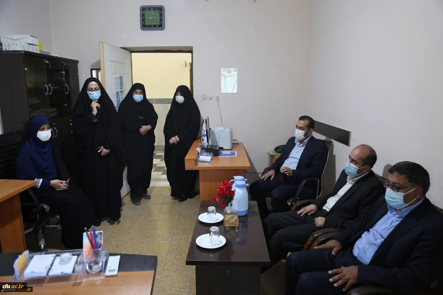 بازدید دکتر انصاری راد معاون دانشجویی دانشگاه فرهنگیان از پردیس آیت الله خامنه ای گرگان
 3