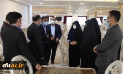 بازدید دکتر انصاری راد معاون دانشجویی دانشگاه فرهنگیان از پردیس آیت الله خامنه ای گرگان
 4