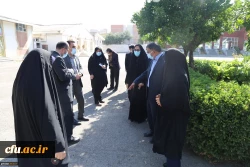 بازدید دکتر انصاری راد معاون دانشجویی دانشگاه فرهنگیان از پردیس آیت الله خامنه ای گرگان
 5