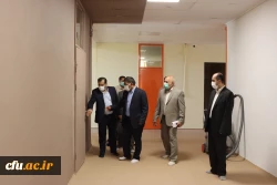 بازدید دکتر انصاری راد معاون دانشجویی دانشگاه فرهنگیان از پردیس آیت الله خامنه ای گرگان
 7