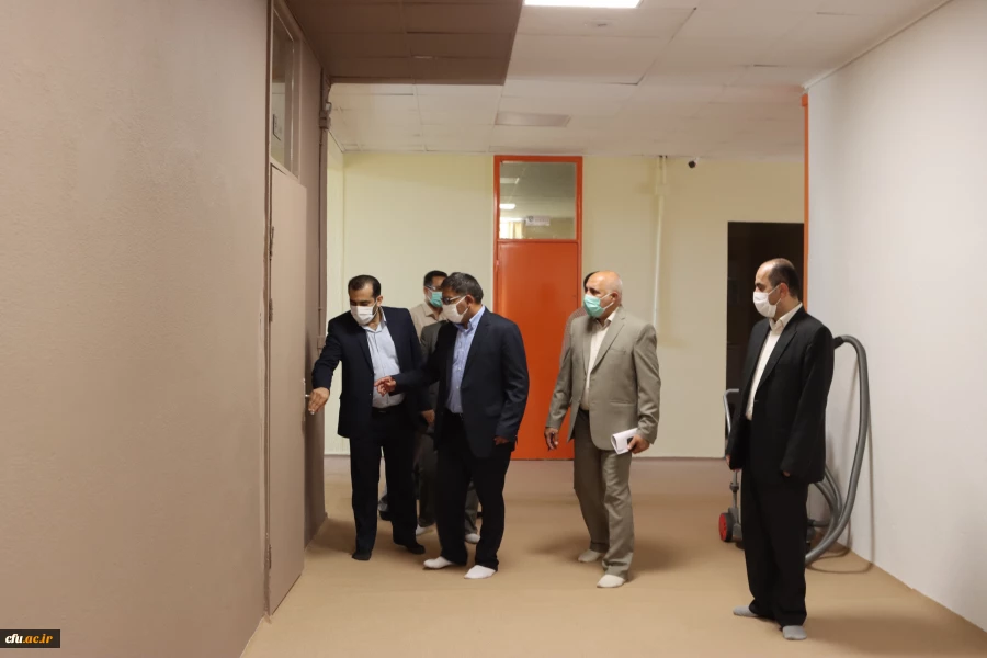 بازدید دکتر انصاری راد معاون دانشجویی دانشگاه فرهنگیان از پردیس آیت الله خامنه ای گرگان
 7