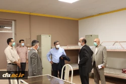 بازدید دکتر انصاری راد معاون دانشجویی دانشگاه فرهنگیان از پردیس آیت الله خامنه ای گرگان
 8