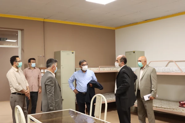 بازدید دکتر انصاری راد معاون دانشجویی دانشگاه فرهنگیان از پردیس آیت الله خامنه ای گرگان
 8