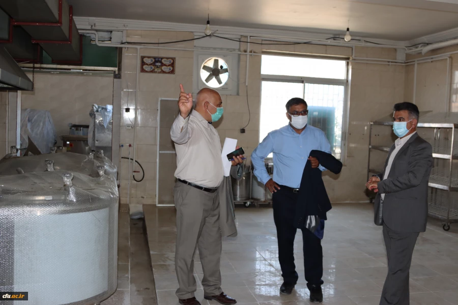 بازدید دکتر انصاری راد معاون دانشجویی دانشگاه فرهنگیان از پردیس آیت الله خامنه ای گرگان
 10