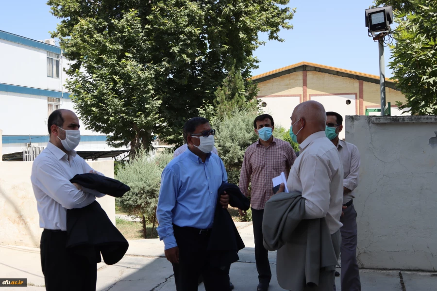 بازدید دکتر انصاری راد معاون دانشجویی دانشگاه فرهنگیان از پردیس آیت الله خامنه ای گرگان
 13