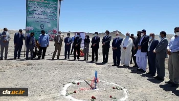 با حضور استاندار سیستان و بلوچستان؛ مجتمع دانشگاهی فرهنگیان استان کلنگ زنی شد
 6