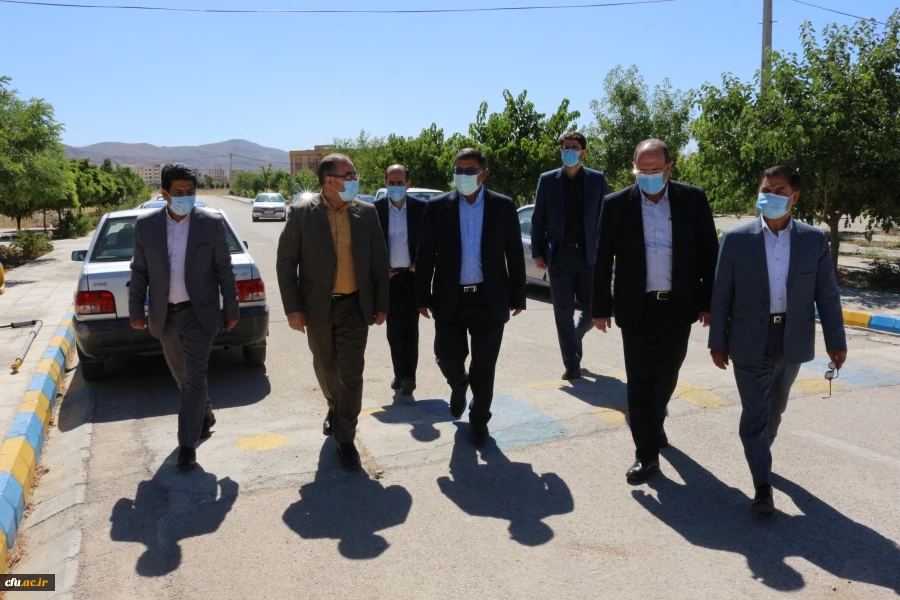بازدید معاون دانشجویی،دکتر انصاری و مشاور اجرایی دکتر دلقندی از پردیس های استانی  دانشگاه فرهنگیان خراسان شمالی  3