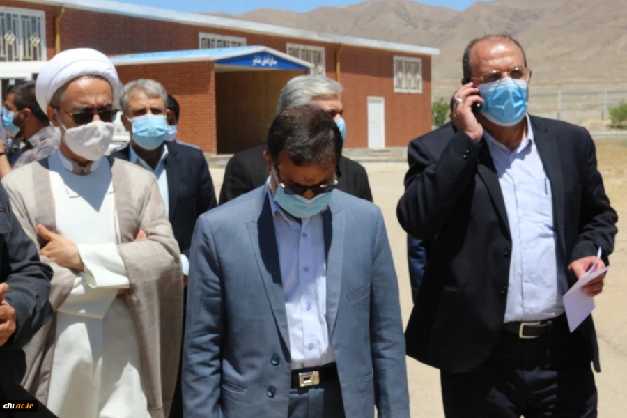 بازدید معاون دانشجویی،دکتر انصاری و مشاور اجرایی دکتر دلقندی از پردیس های استانی  دانشگاه فرهنگیان خراسان شمالی  9