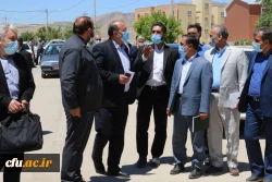 بازدید معاون دانشجویی،دکتر انصاری و مشاور اجرایی دکتر دلقندی از پردیس های استانی  دانشگاه فرهنگیان خراسان شمالی  10