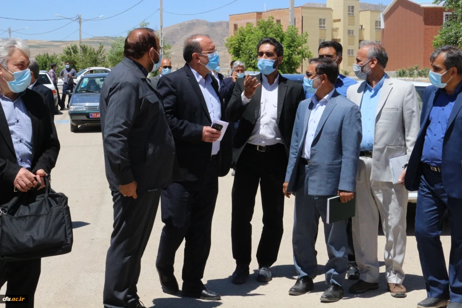 بازدید معاون دانشجویی،دکتر انصاری و مشاور اجرایی دکتر دلقندی از پردیس های استانی  دانشگاه فرهنگیان خراسان شمالی  10