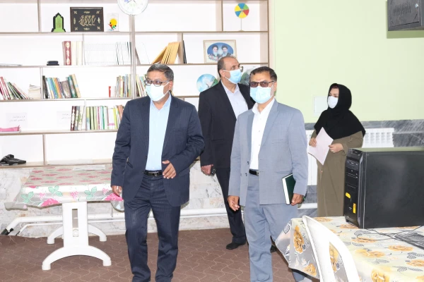 بازدید معاون دانشجویی،دکتر انصاری و مشاور اجرایی دکتر دلقندی از پردیس های استانی  دانشگاه فرهنگیان خراسان شمالی  11