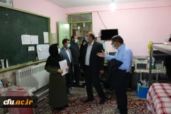 بازدید معاون دانشجویی،دکتر انصاری و مشاور اجرایی دکتر دلقندی از پردیس های استانی  دانشگاه فرهنگیان خراسان شمالی  13