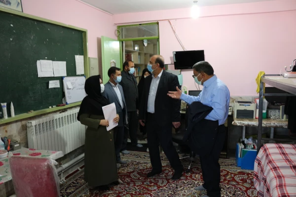 بازدید معاون دانشجویی،دکتر انصاری و مشاور اجرایی دکتر دلقندی از پردیس های استانی  دانشگاه فرهنگیان خراسان شمالی  13