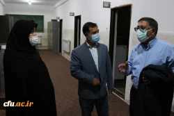 بازدید معاون دانشجویی،دکتر انصاری و مشاور اجرایی دکتر دلقندی از پردیس های استانی  دانشگاه فرهنگیان خراسان شمالی  14