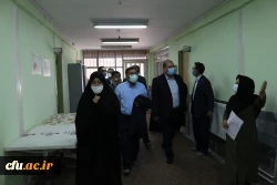 بازدید معاون دانشجویی،دکتر انصاری و مشاور اجرایی دکتر دلقندی از پردیس های استانی  دانشگاه فرهنگیان خراسان شمالی  16