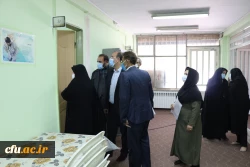 بازدید معاون دانشجویی،دکتر انصاری و مشاور اجرایی دکتر دلقندی از پردیس های استانی  دانشگاه فرهنگیان خراسان شمالی  17