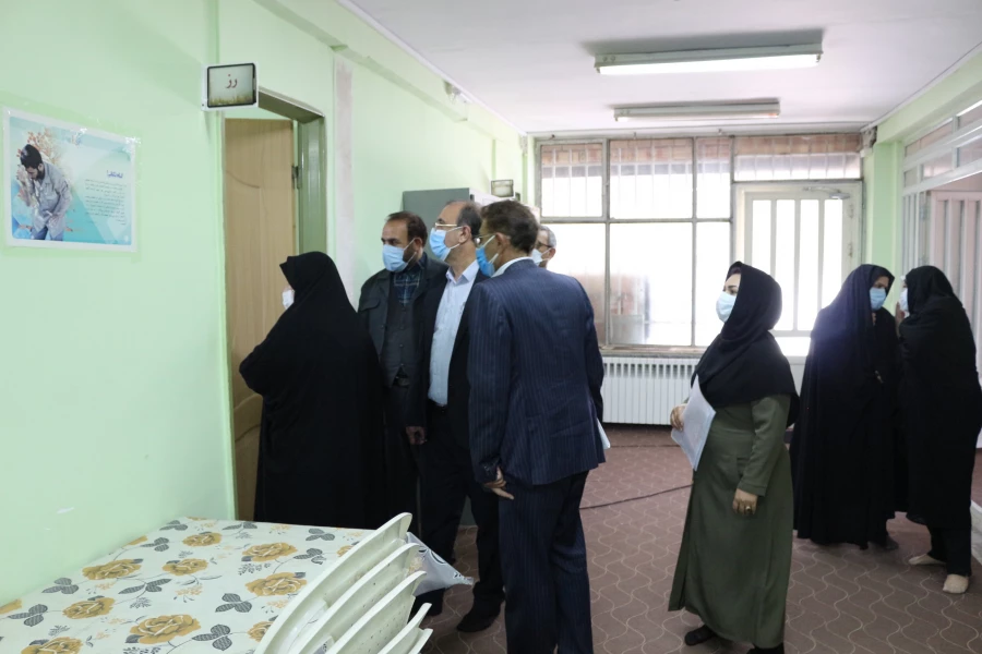 بازدید معاون دانشجویی،دکتر انصاری و مشاور اجرایی دکتر دلقندی از پردیس های استانی  دانشگاه فرهنگیان خراسان شمالی  17