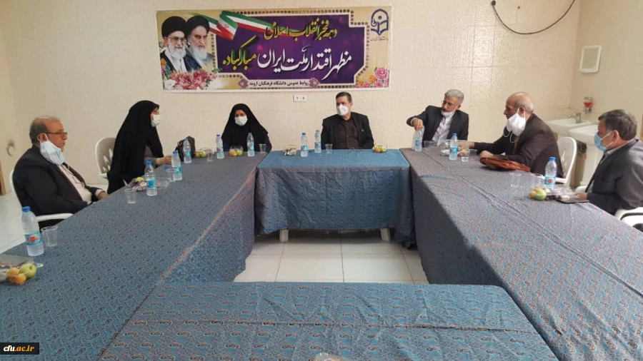 حضور آقای دکتر خنیفر ریاست دانشگاه فرهنگیان در شهرستانهای آبادان و خرمشهر 3