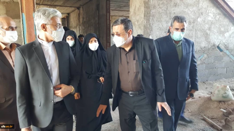 حضور آقای دکتر خنیفر ریاست دانشگاه فرهنگیان در شهرستانهای آبادان و خرمشهر 4