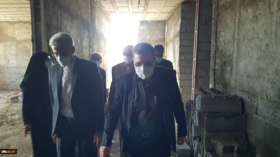 حضور آقای دکتر خنیفر ریاست دانشگاه فرهنگیان در شهرستانهای آبادان و خرمشهر 5