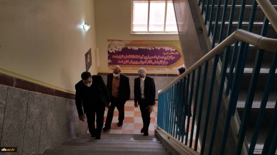  بازدید آقای دکتر خنیفر از واحد دانشگاهی اروند آبادان  2