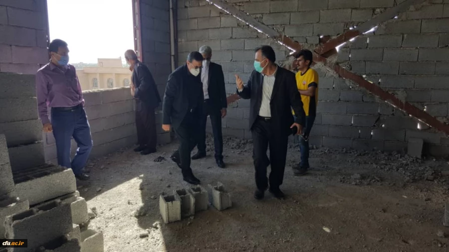  بازدید آقای دکتر خنیفر از واحد دانشگاهی اروند آبادان  5