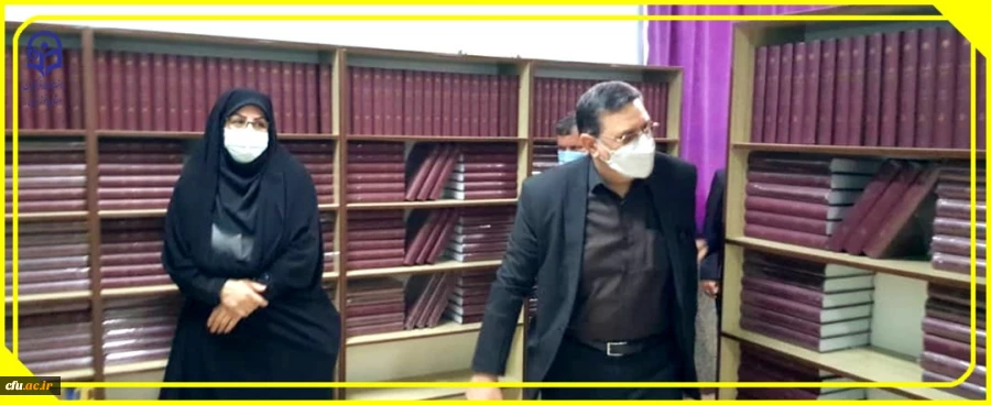 بازدید ریاست دانشگاه فرهنگیان کشور از واحد دانشگاهی اروند آبادان