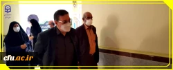 بازدید ریاست دانشگاه فرهنگیان کشور از واحد دانشگاهی اروند آبادان