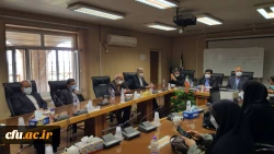  رئیس دانشگاه فرهنگیان با نمایندگان شهرستان های آبادان و خرمشهر و مسئولان منطقه آزاد اروند دیدار کرد 7