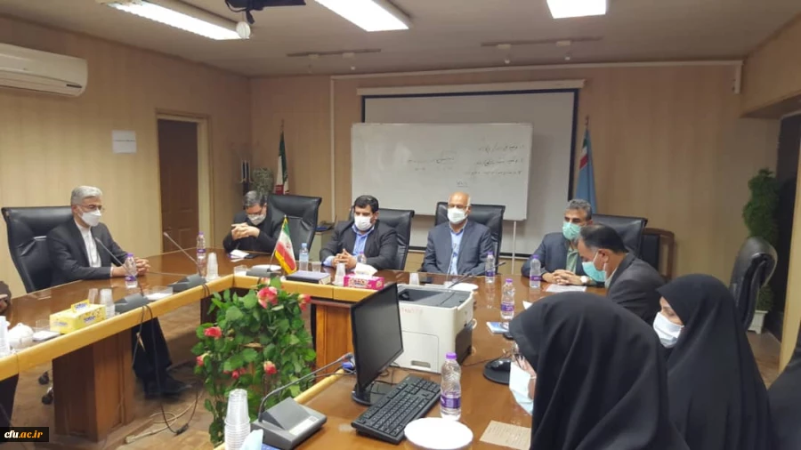 دیدار رئیس دانشگاه فرهنگیان با نماینده مردم آبادان در مجلس شورای اسلامی و رئیس پالایشگاه نفت آبادان

 2