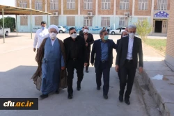 بازدید رییس دانشگاه فرهنگیان کشور از پردیس حضرت رسول اکرم (ص) خوزستان