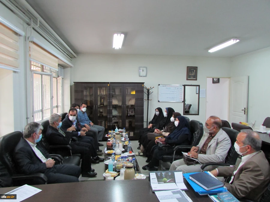 بازدید معاون آموزشی و تحصیلات تکمیلی دانشگاه فرهنگیان از پردیس های دانشگاه فرهنگیان استان مرکزی
 2