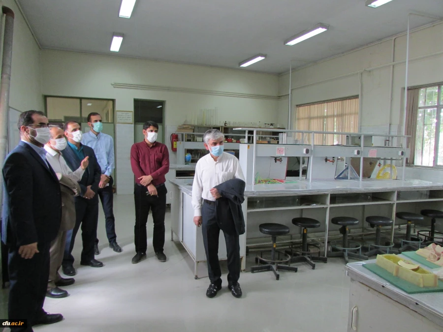 بازدید معاون آموزشی و تحصیلات تکمیلی دانشگاه فرهنگیان از پردیس های دانشگاه فرهنگیان استان مرکزی
 6