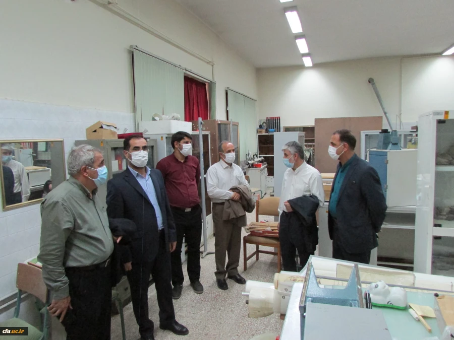 بازدید معاون آموزشی و تحصیلات تکمیلی دانشگاه فرهنگیان از پردیس های دانشگاه فرهنگیان استان مرکزی
 8