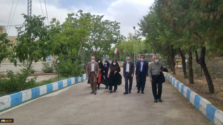 بازدید معاون آموزشی و تحصیلات تکمیلی دانشگاه فرهنگیان از پردیس های دانشگاه فرهنگیان استان مرکزی
 12