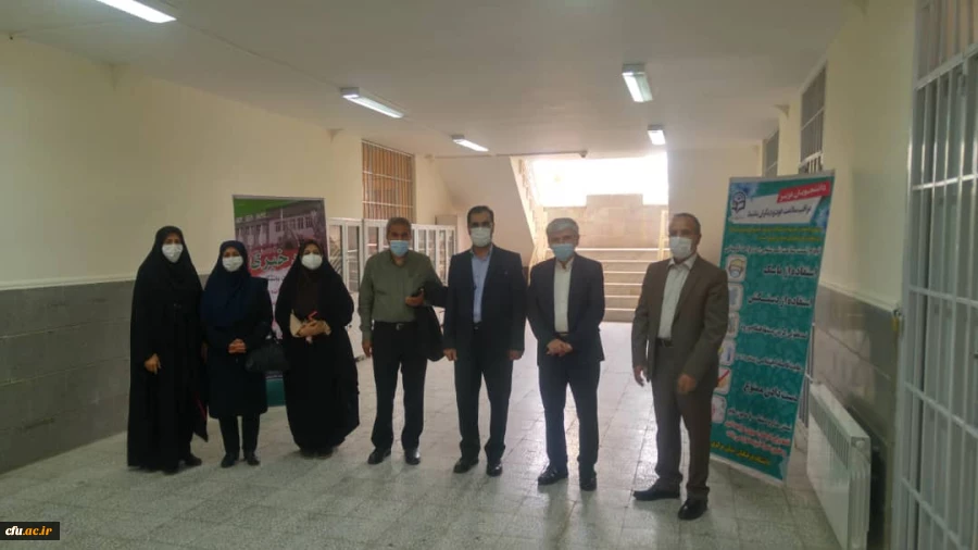 بازدید معاون آموزشی و تحصیلات تکمیلی دانشگاه فرهنگیان از پردیس های دانشگاه فرهنگیان استان مرکزی
 13