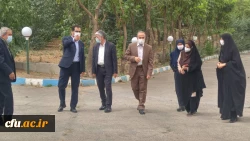 بازدید معاون آموزشی و تحصیلات تکمیلی دانشگاه فرهنگیان از پردیس های دانشگاه فرهنگیان استان مرکزی
 14