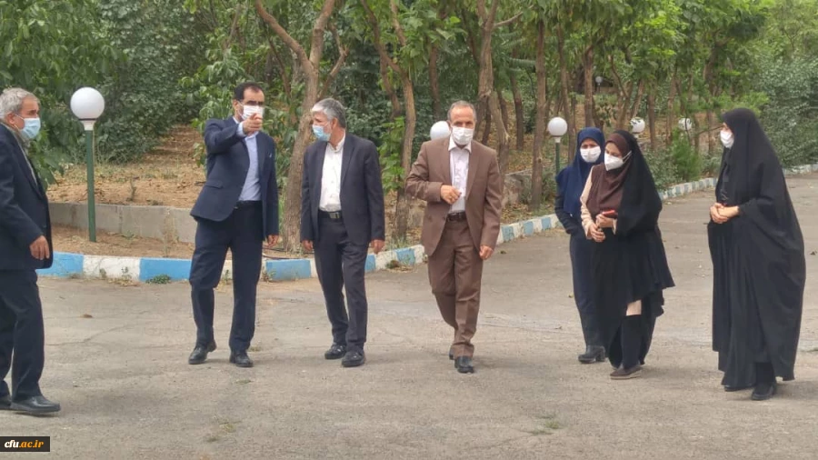 بازدید معاون آموزشی و تحصیلات تکمیلی دانشگاه فرهنگیان از پردیس های دانشگاه فرهنگیان استان مرکزی
 14