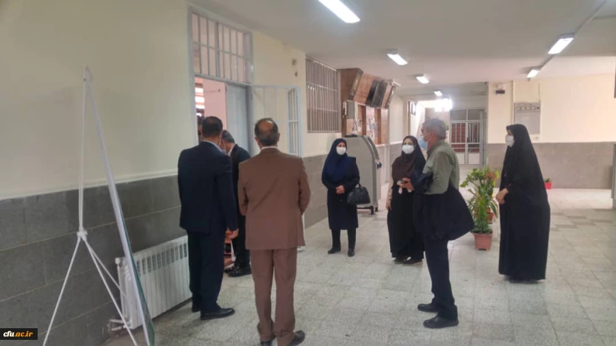 بازدید معاون آموزشی و تحصیلات تکمیلی دانشگاه فرهنگیان از پردیس های دانشگاه فرهنگیان استان مرکزی
 15