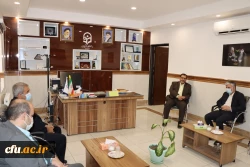 بازدید معاونت آموزشی و تحصیلات تکمیلی دانشگاه فرهنگیان از مدیریت امور پردیس های استان قم 5