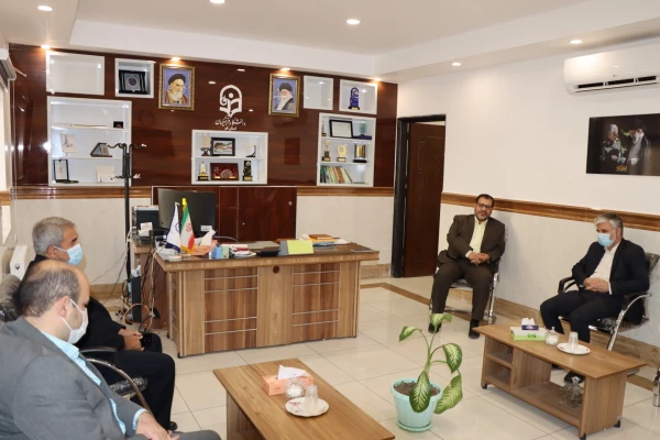 بازدید معاونت آموزشی و تحصیلات تکمیلی دانشگاه فرهنگیان از مدیریت امور پردیس های استان قم 5