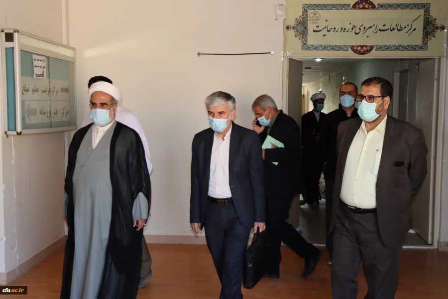 بازدید معاونت آموزشی و تحصیلات تکمیلی دانشگاه فرهنگیان از مدیریت امور پردیس های استان قم 7