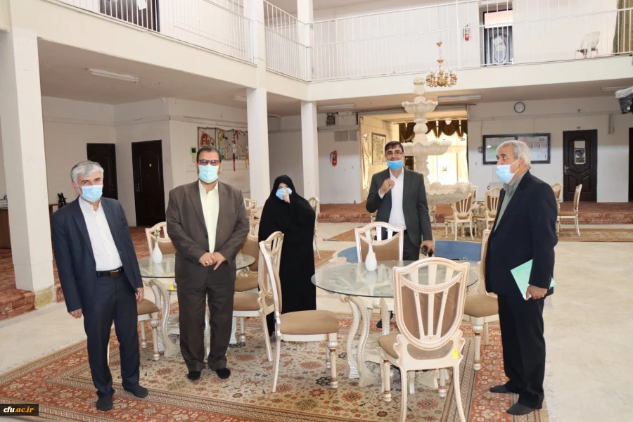 بازدید معاونت آموزشی و تحصیلات تکمیلی دانشگاه فرهنگیان از مدیریت امور پردیس های استان قم 10