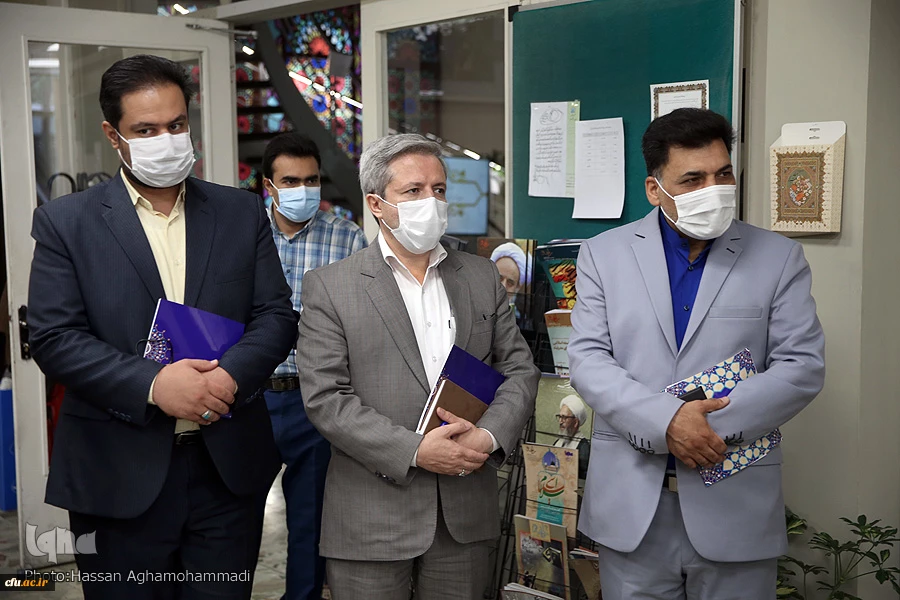 بازدید معاون دانشگاه فرهنگیان از ایکنا 5