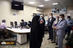 بازدید معاون دانشگاه فرهنگیان از ایکنا 6