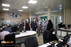 بازدید معاون دانشگاه فرهنگیان از ایکنا 7