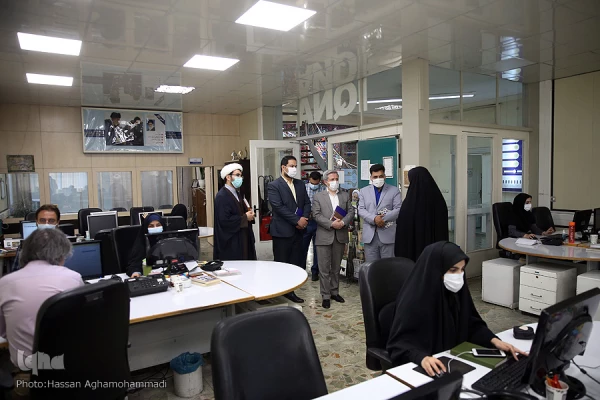 بازدید معاون دانشگاه فرهنگیان از ایکنا 7